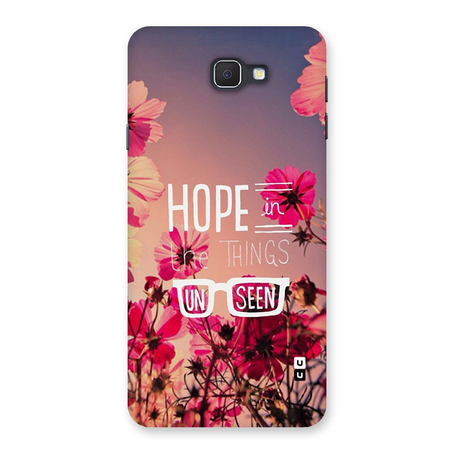 Unseen Hope Back Case for Galaxy J7 Prime