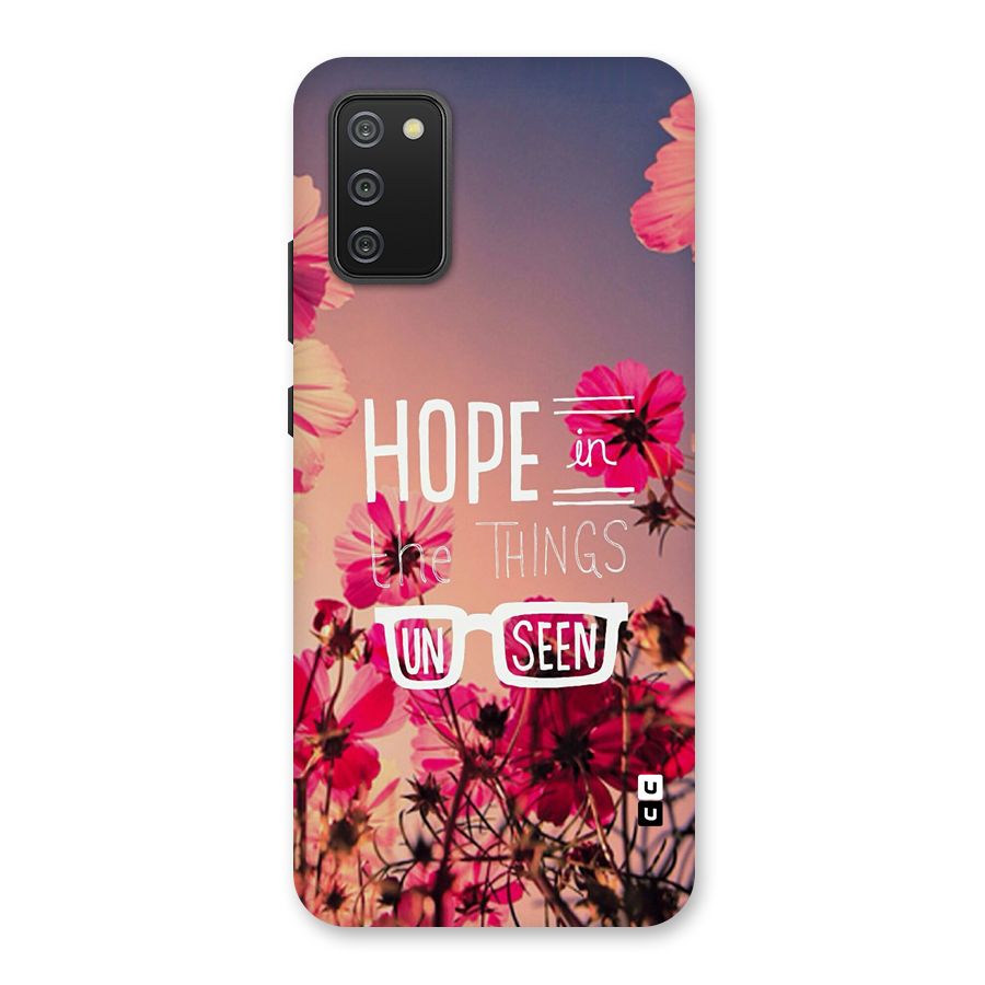 Unseen Hope Back Case for Galaxy M02s