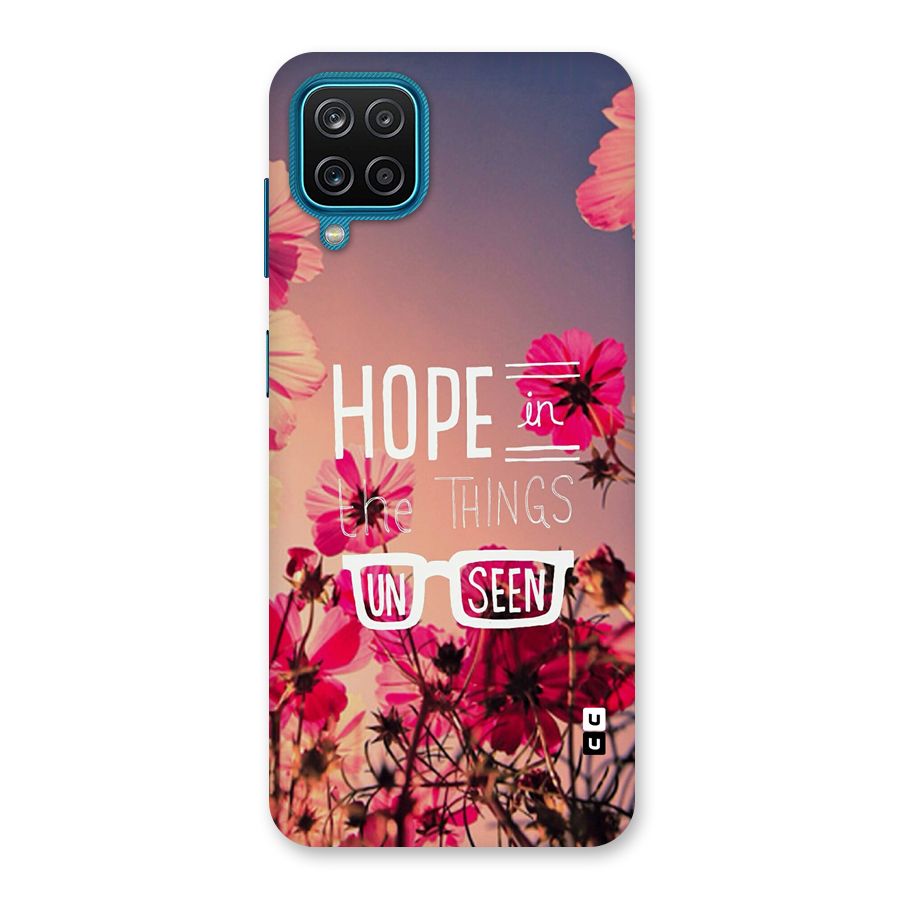 Unseen Hope Back Case for Galaxy M12