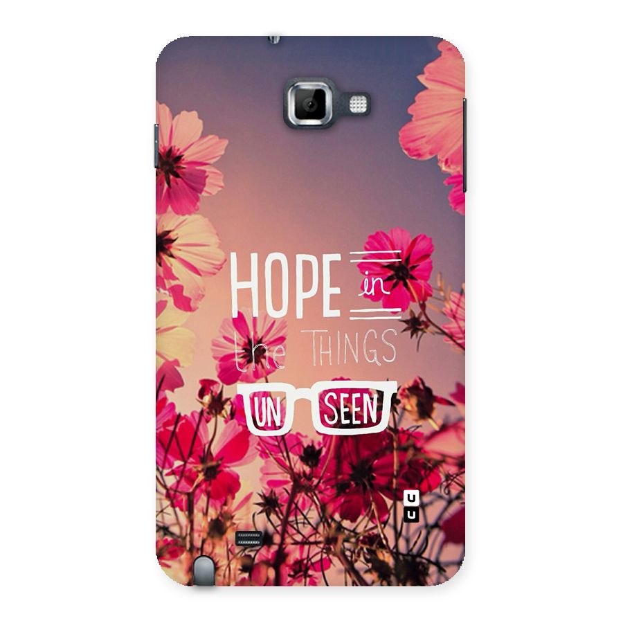Unseen Hope Back Case for Galaxy Note