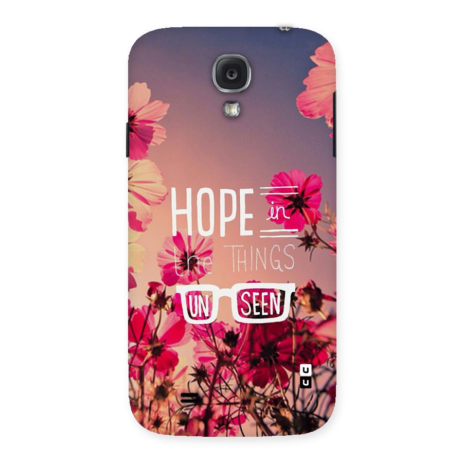 Unseen Hope Back Case for Galaxy S4