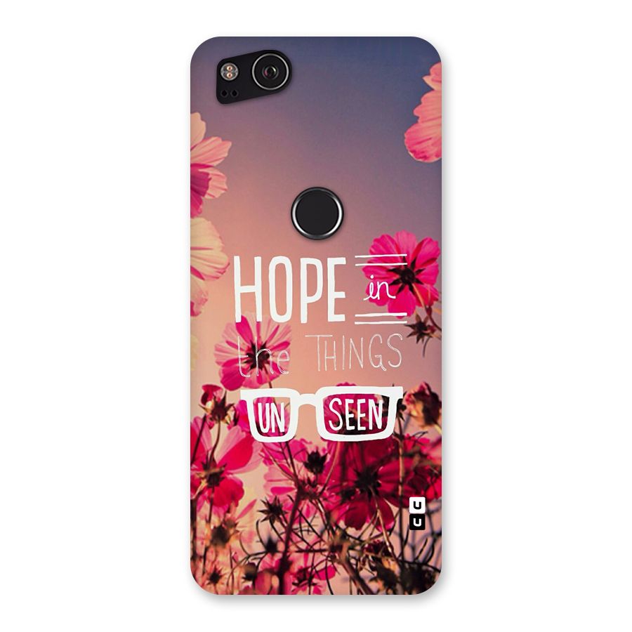 Unseen Hope Back Case for Google Pixel 2