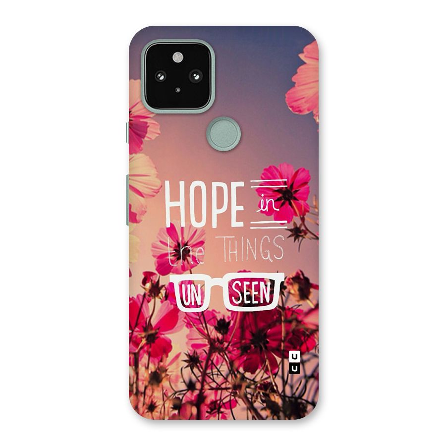 Unseen Hope Back Case for Google Pixel 5