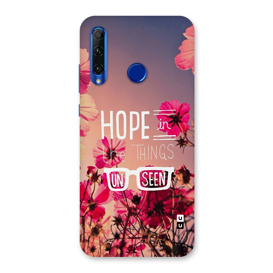Unseen Hope Back Case for Honor 20i