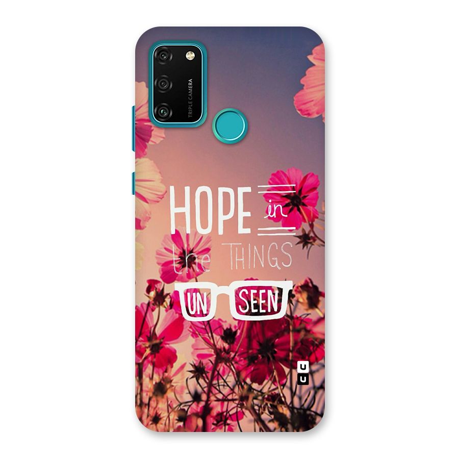 Unseen Hope Back Case for Honor 9A