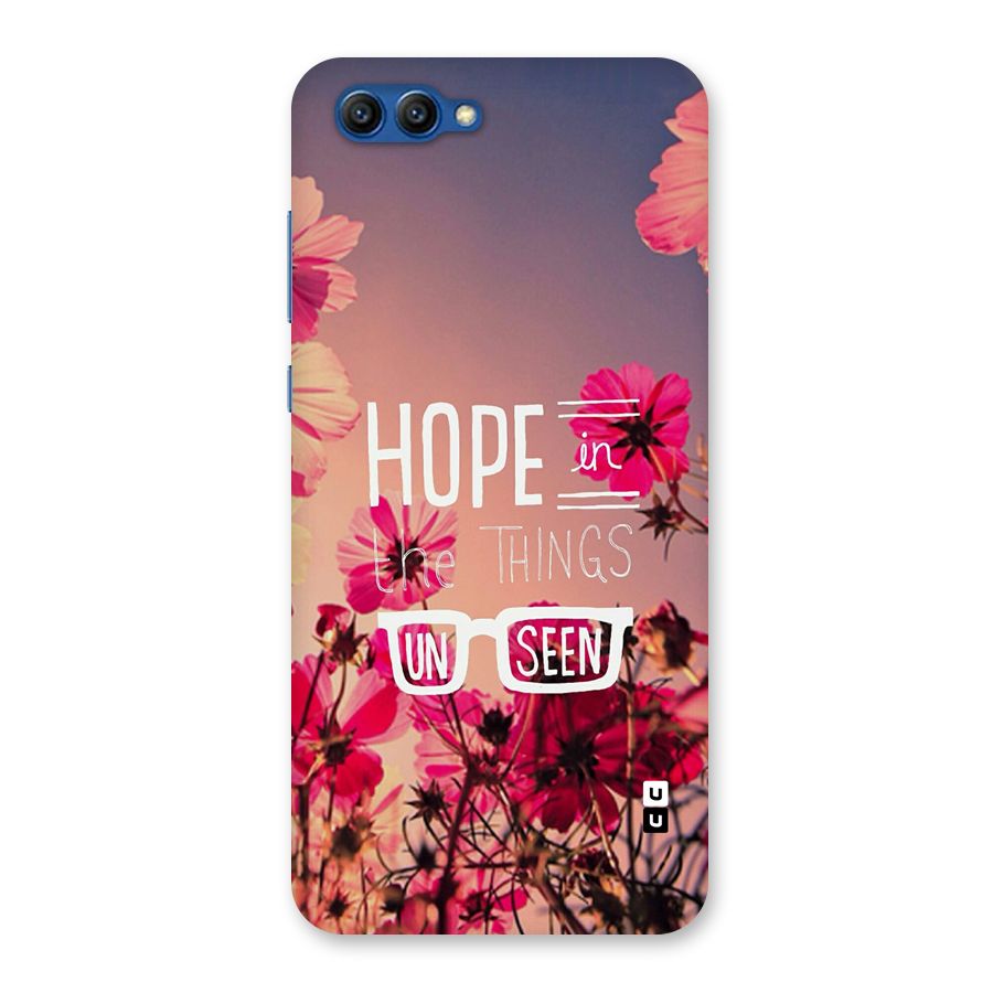 Unseen Hope Back Case for Honor View 10