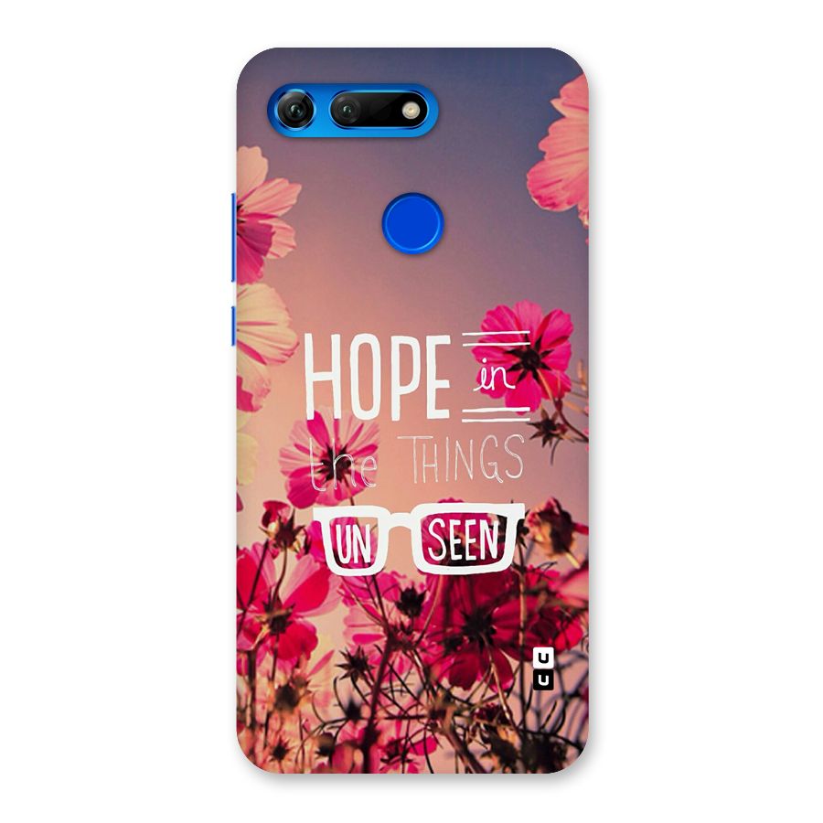 Unseen Hope Back Case for Honor View 20