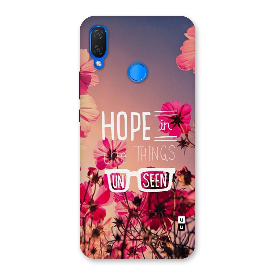 Unseen Hope Back Case for Huawei P Smart Plus