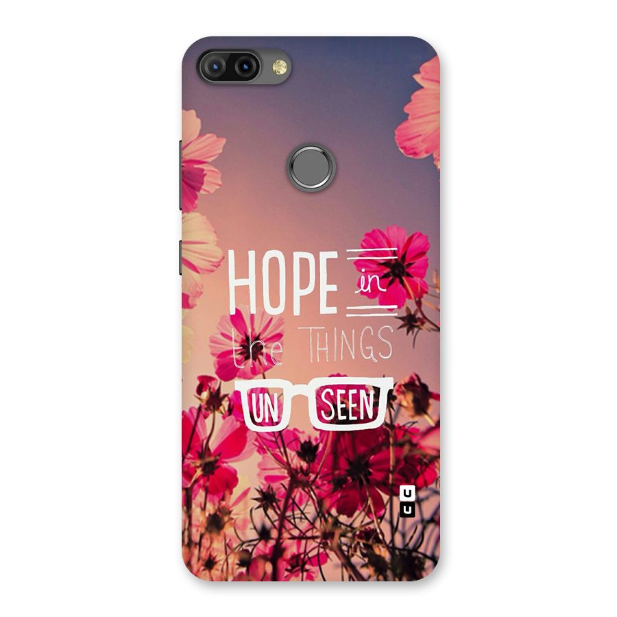 Unseen Hope Back Case for Infinix Hot 6 Pro