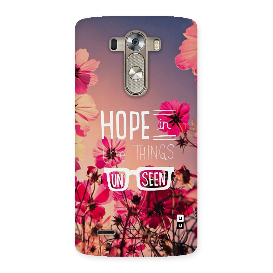 Unseen Hope Back Case for LG G3