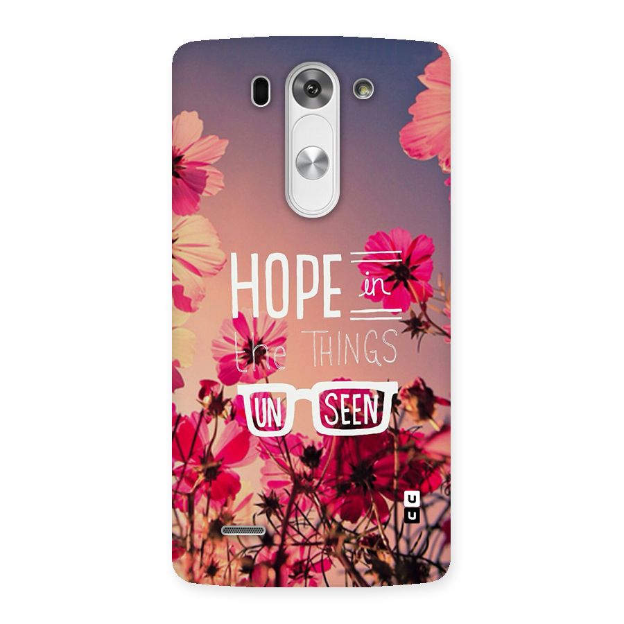 Unseen Hope Back Case for LG G3 Mini