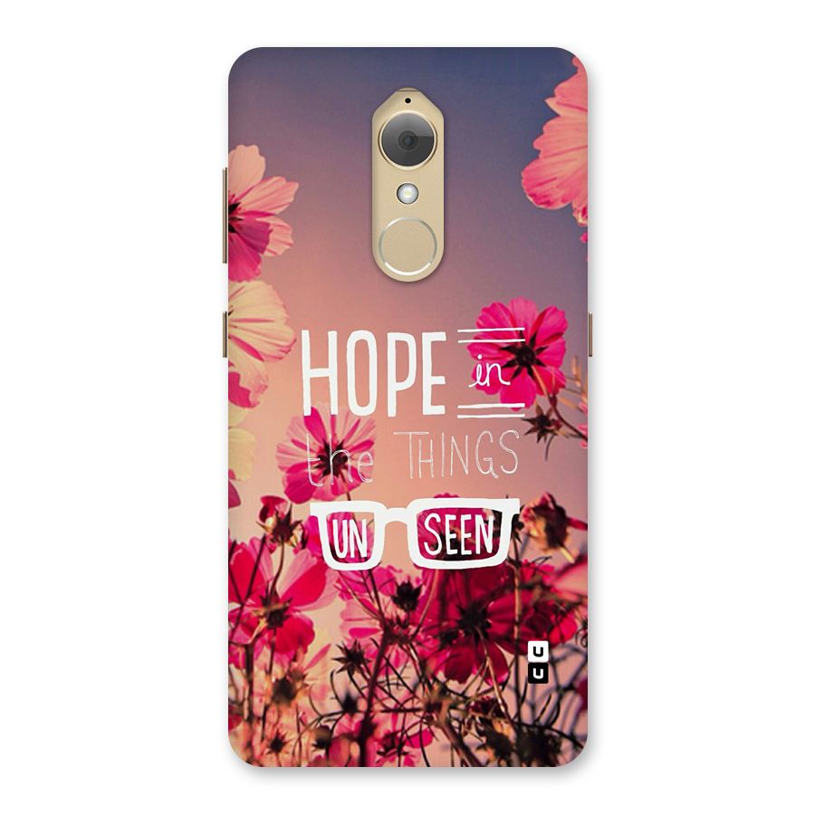 Unseen Hope Back Case for Lenovo K8