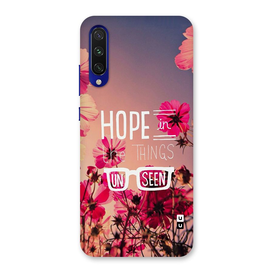 Unseen Hope Back Case for Mi A3