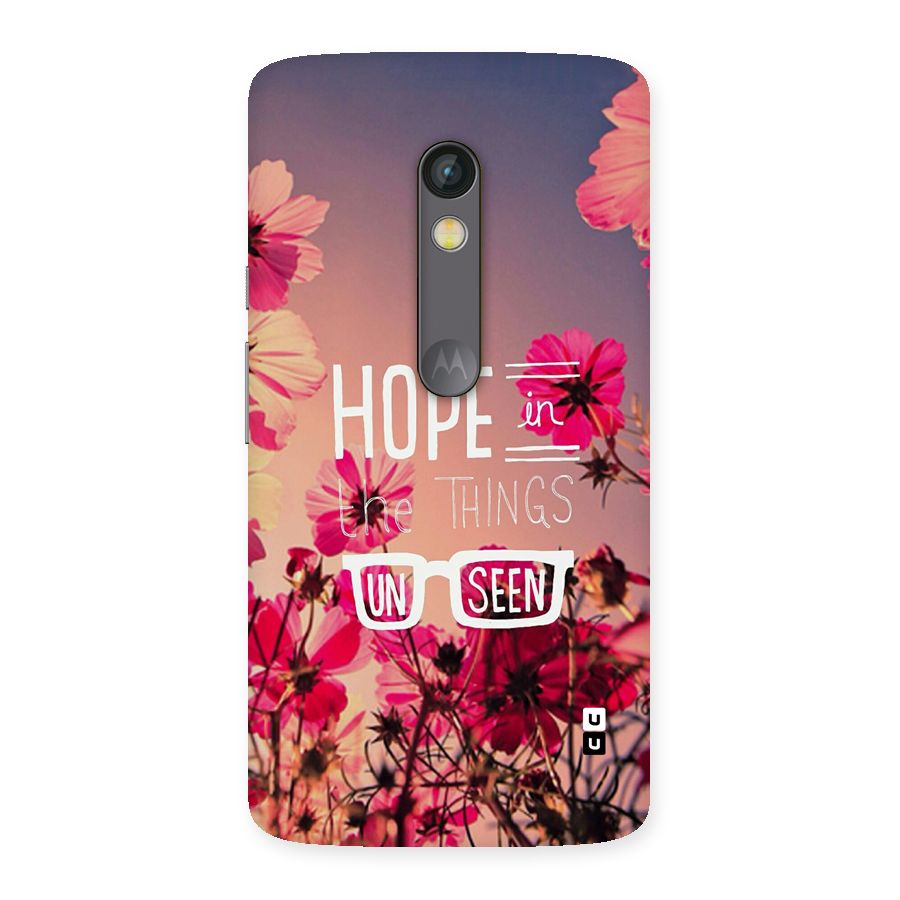 Unseen Hope Back Case for Moto X Play
