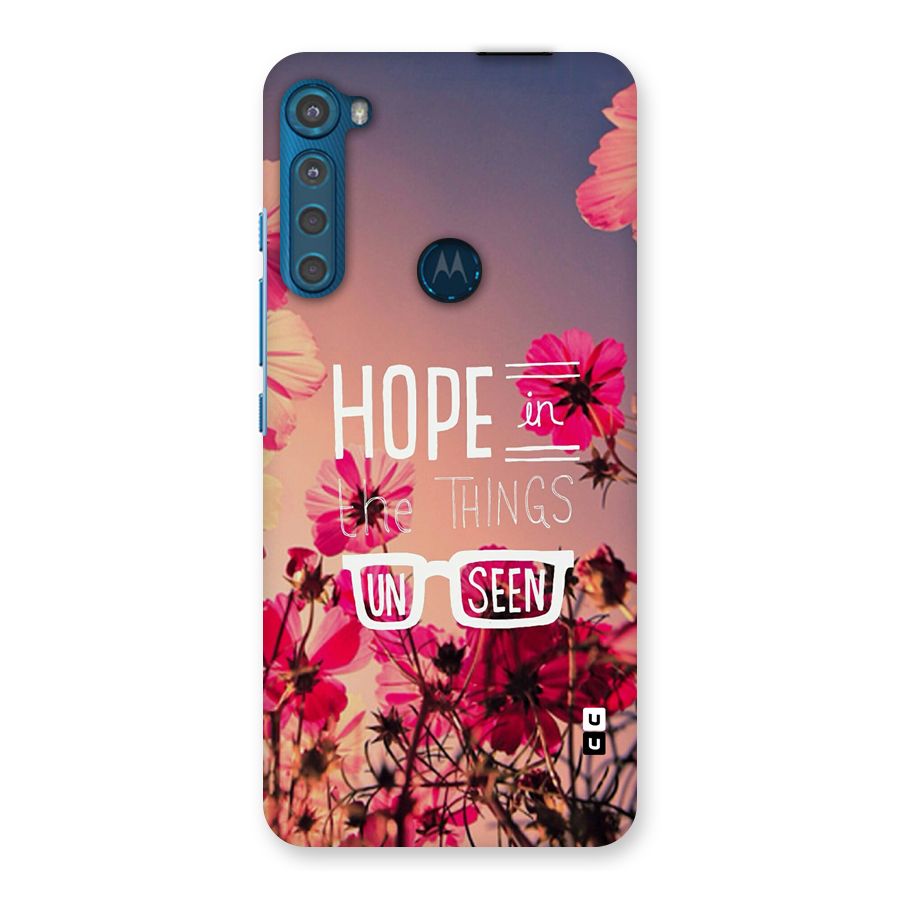 Unseen Hope Back Case for Motorola One Fusion Plus