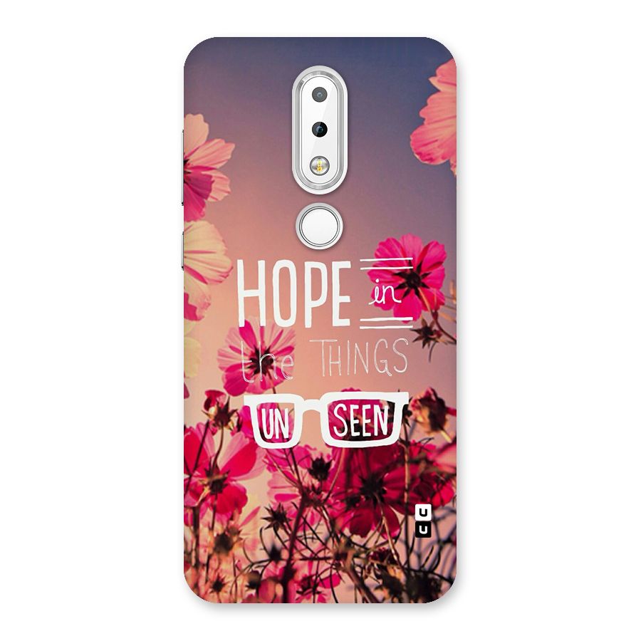 Unseen Hope Back Case for Nokia 6.1 Plus