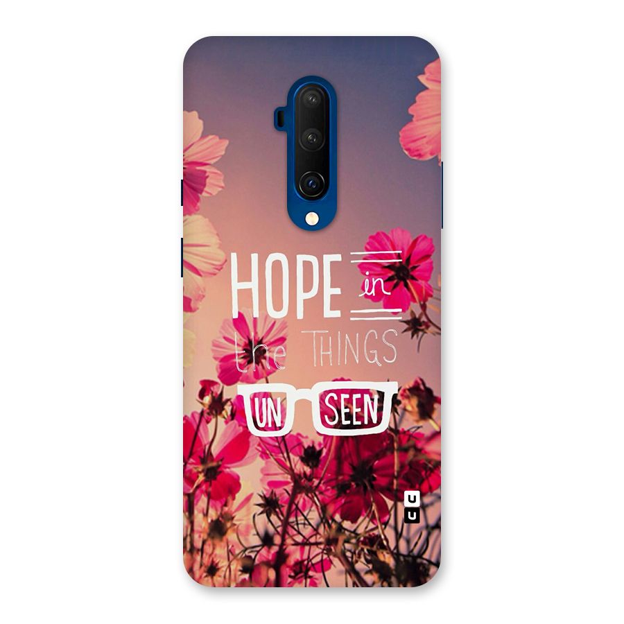 Unseen Hope Back Case for OnePlus 7T Pro