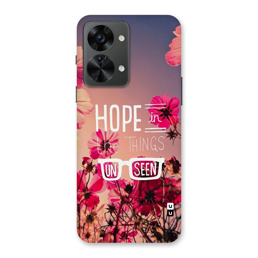 Unseen Hope Back Case for OnePlus Nord 2T