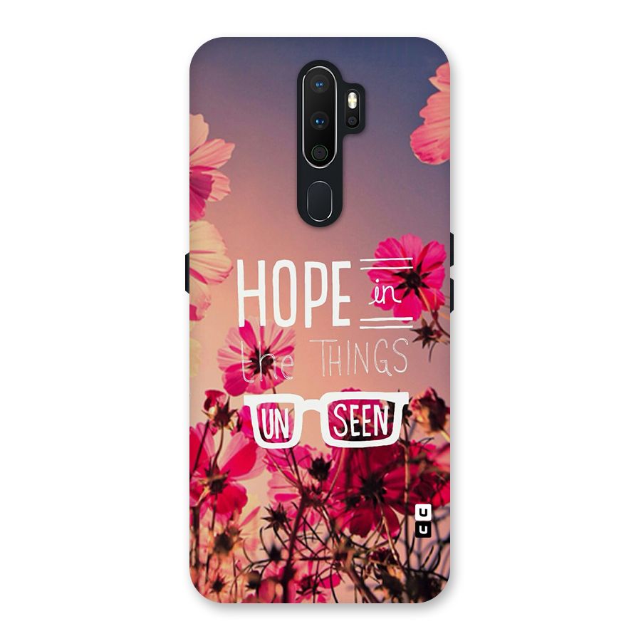 Unseen Hope Back Case for Oppo A5 (2020)