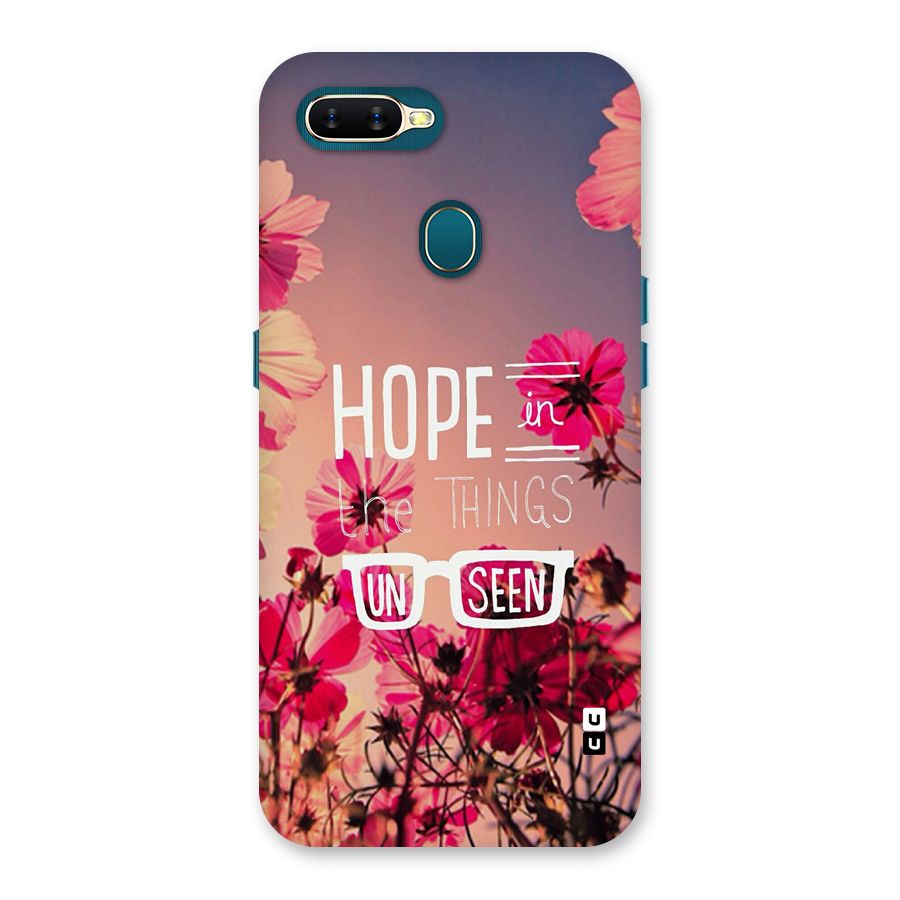 Unseen Hope Back Case for Oppo A7