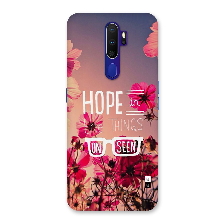Unseen Hope Back Case for Oppo A9 (2020)