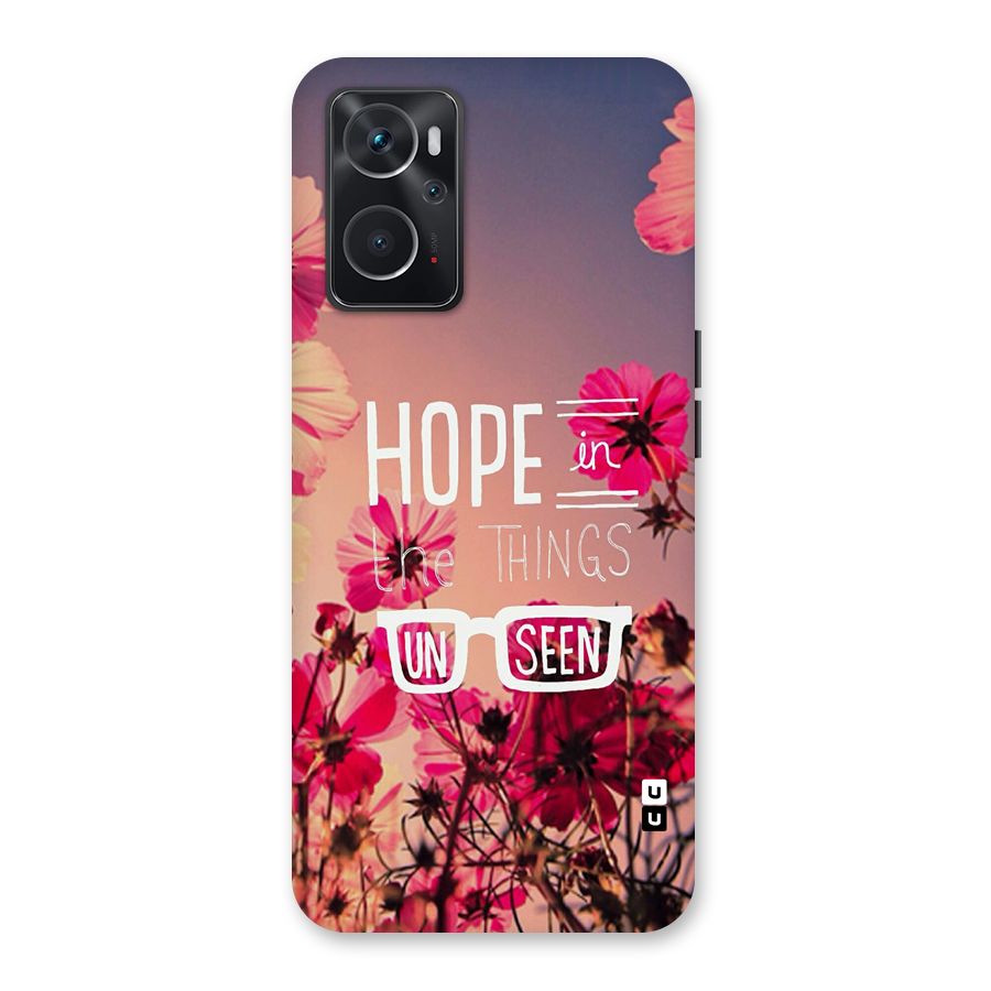 Unseen Hope Back Case for Oppo K10 4G