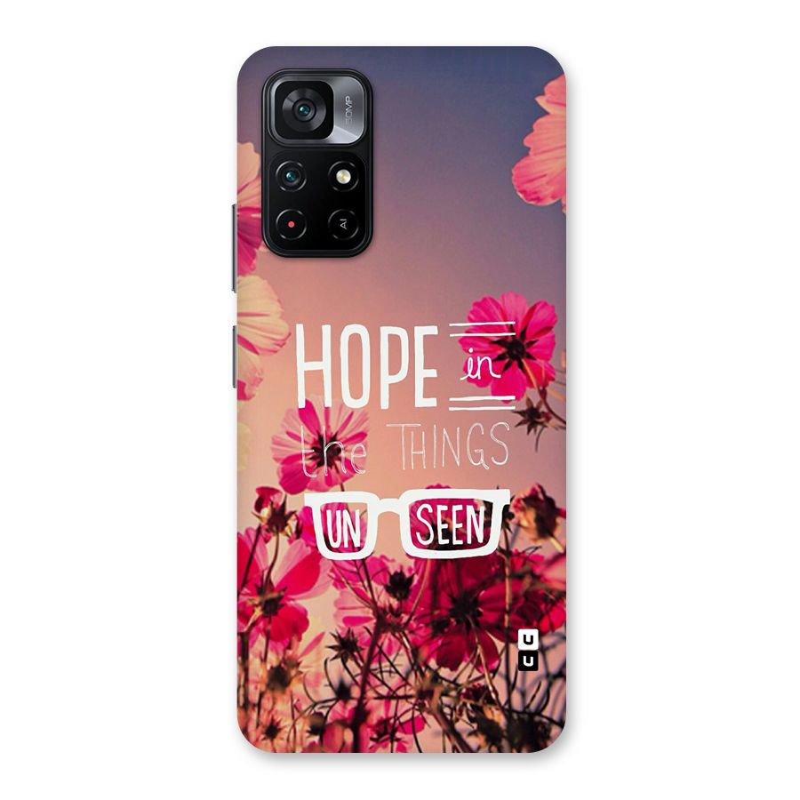 Unseen Hope Back Case for Poco M4 Pro 5G