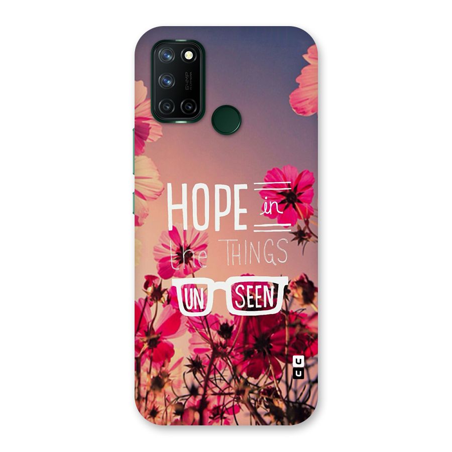Unseen Hope Back Case for Realme C17