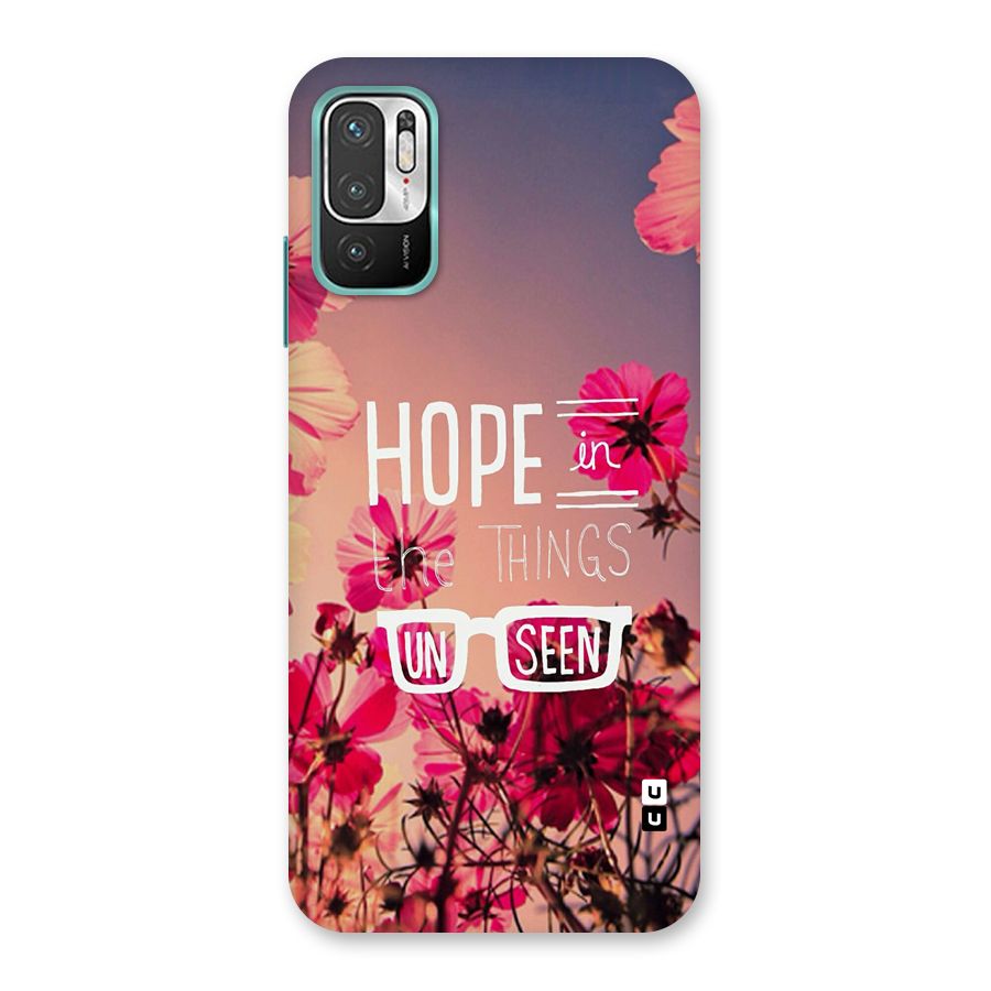 Unseen Hope Back Case for Redmi Note 10T 5G