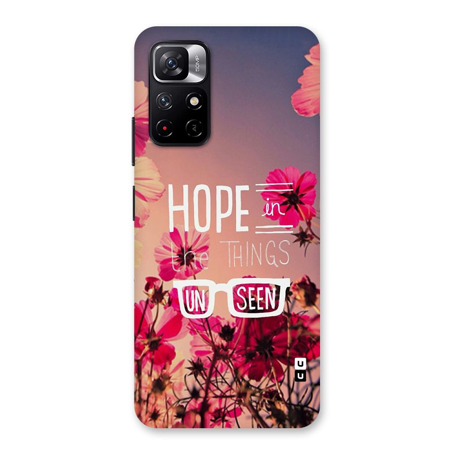 Unseen Hope Back Case for Redmi Note 11T 5G