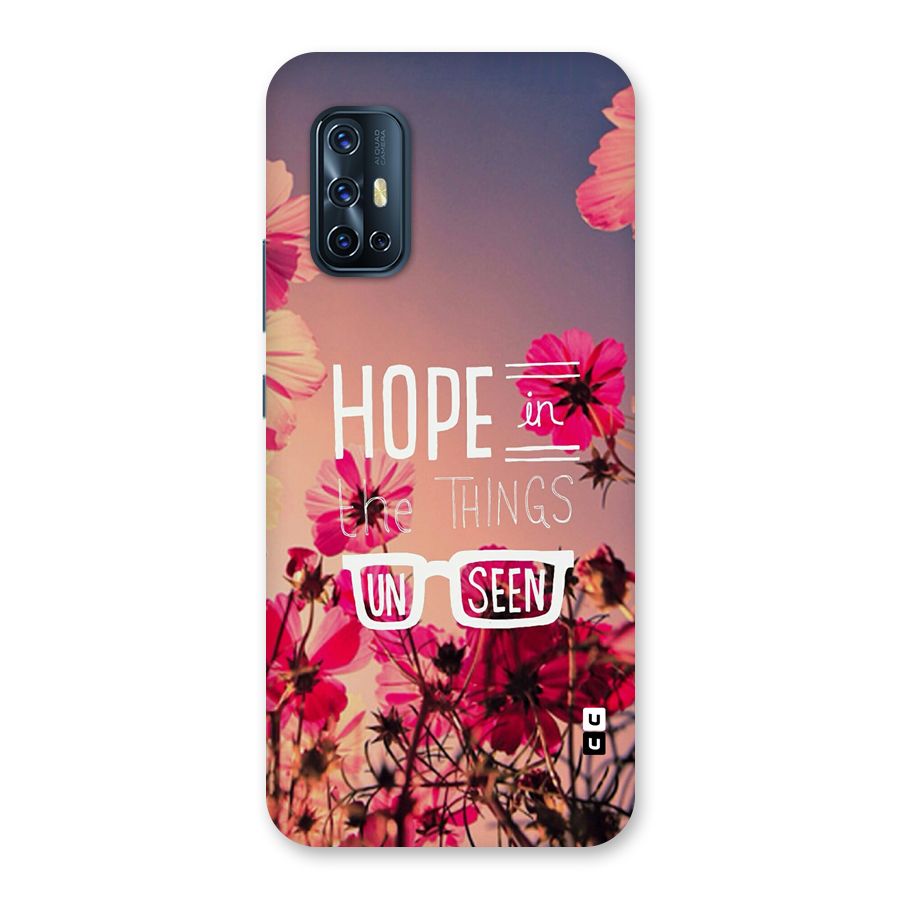 Unseen Hope Back Case for Vivo V17