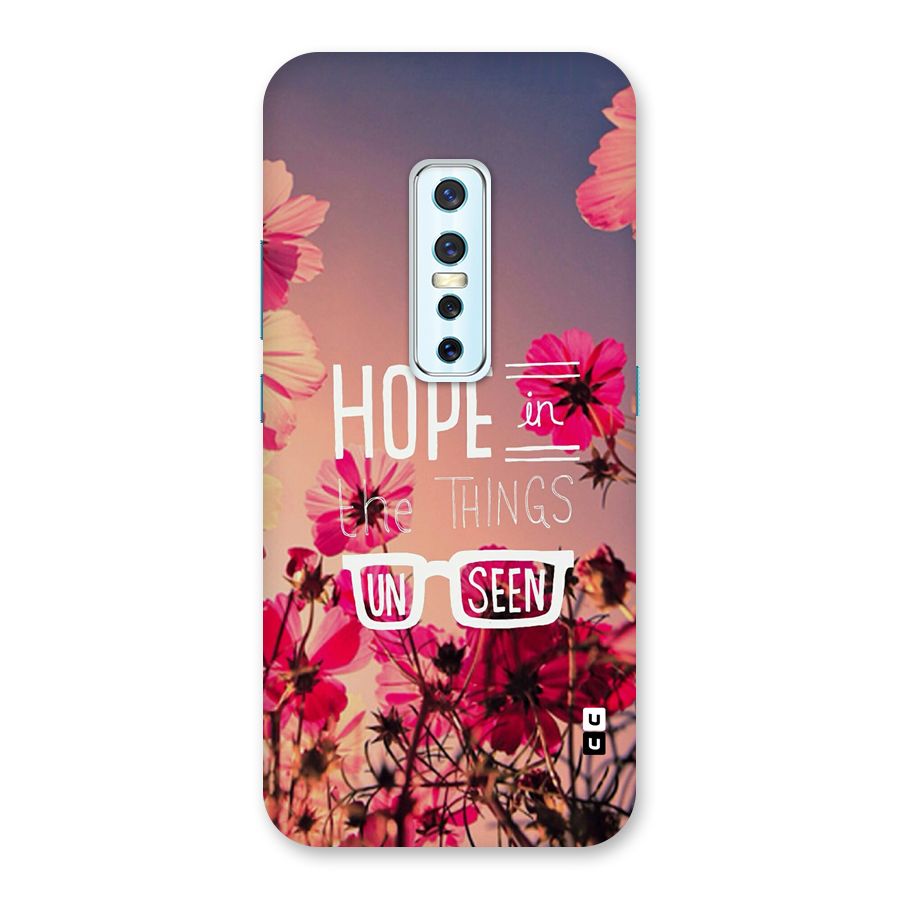 Unseen Hope Back Case for Vivo V17 Pro