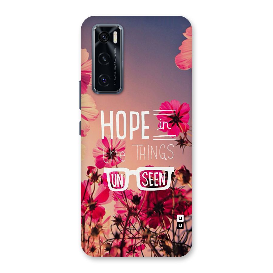Unseen Hope Back Case for Vivo V20 SE