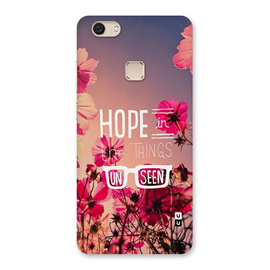Unseen Hope Back Case for Vivo V7