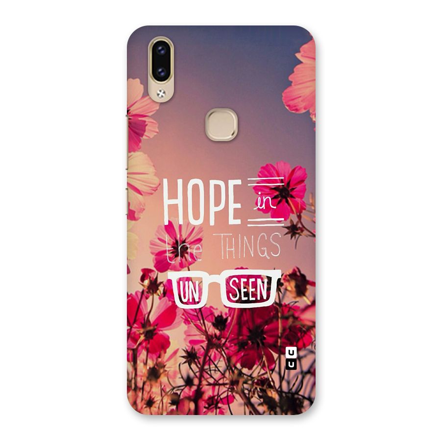 Unseen Hope Back Case for Vivo V9 Youth