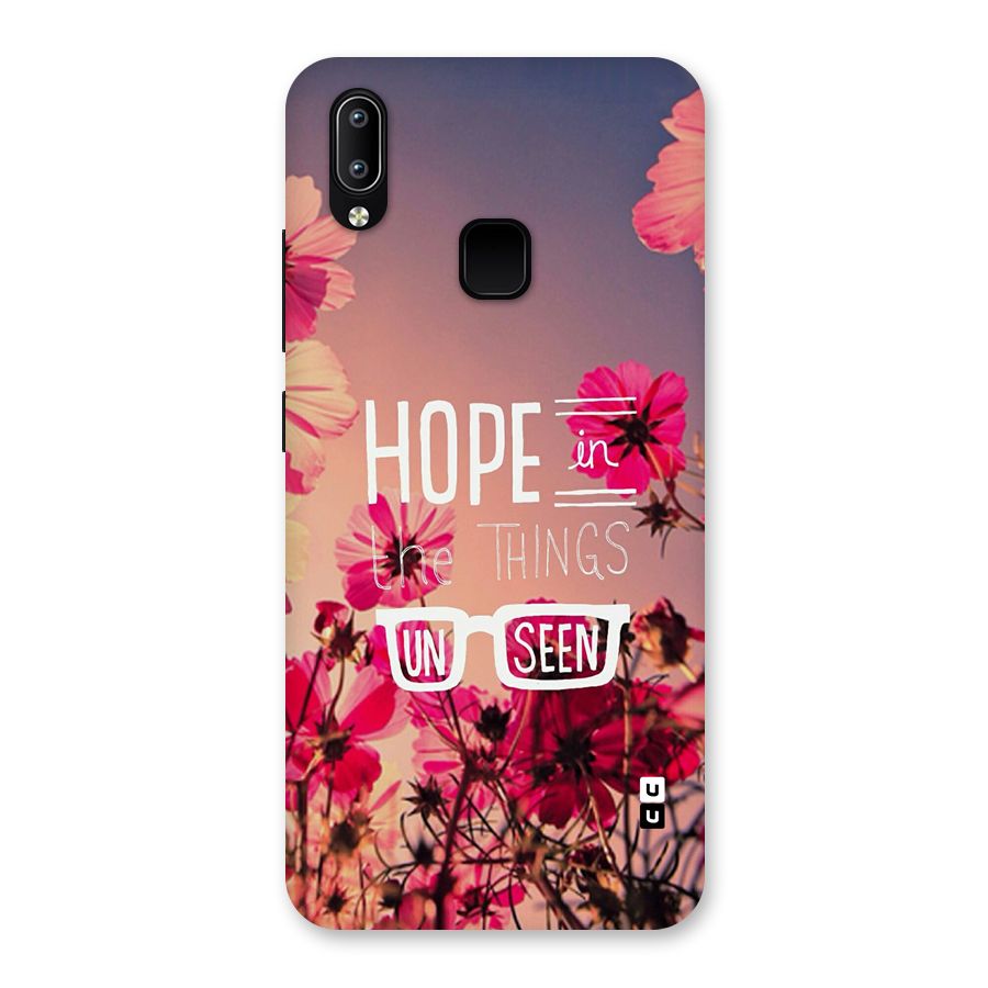 Unseen Hope Back Case for Vivo Y93