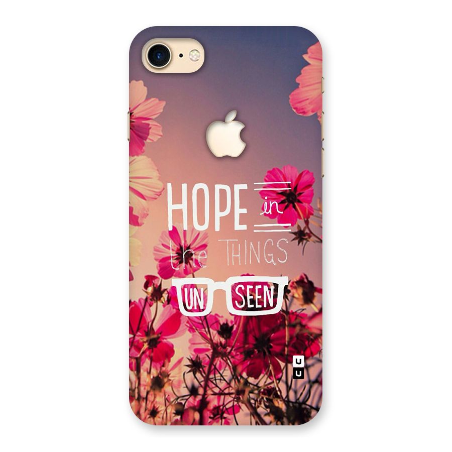 Unseen Hope Back Case for iPhone 7 Apple Cut