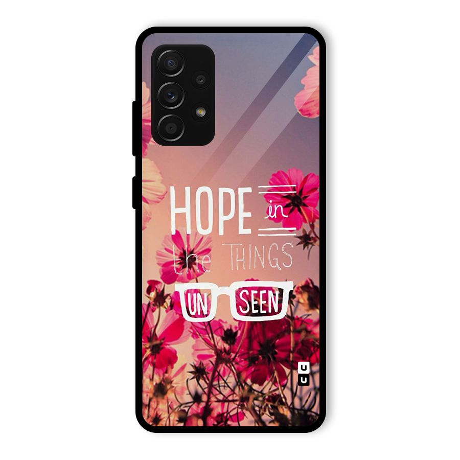 Unseen Hope Glass Back Case for Galaxy A53 5G