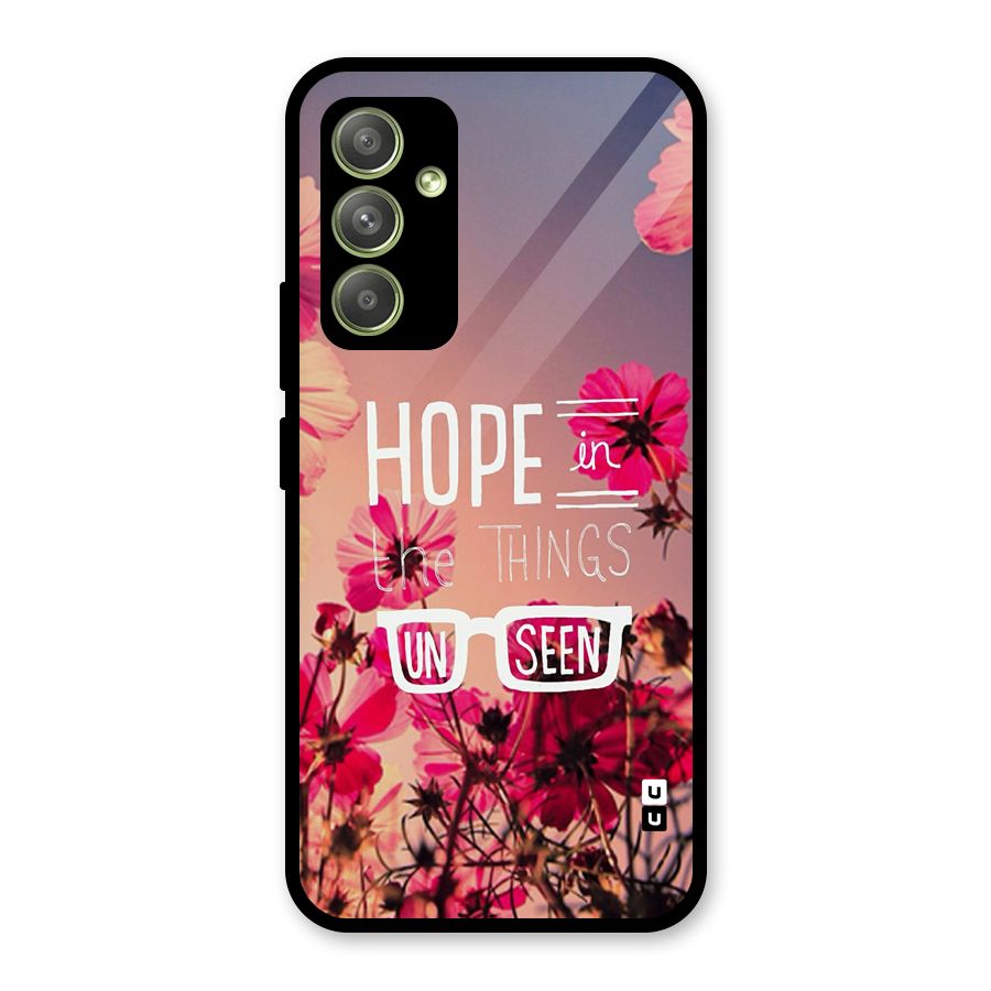 Unseen Hope Glass Back Case for Galaxy A54
