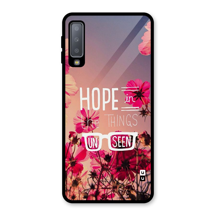 Unseen Hope Glass Back Case for Galaxy A7 (2018)