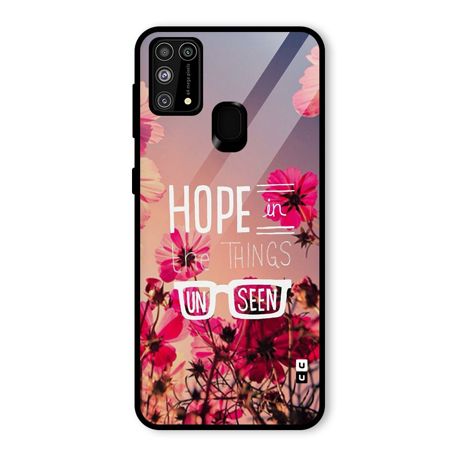 Unseen Hope Glass Back Case for Galaxy F41