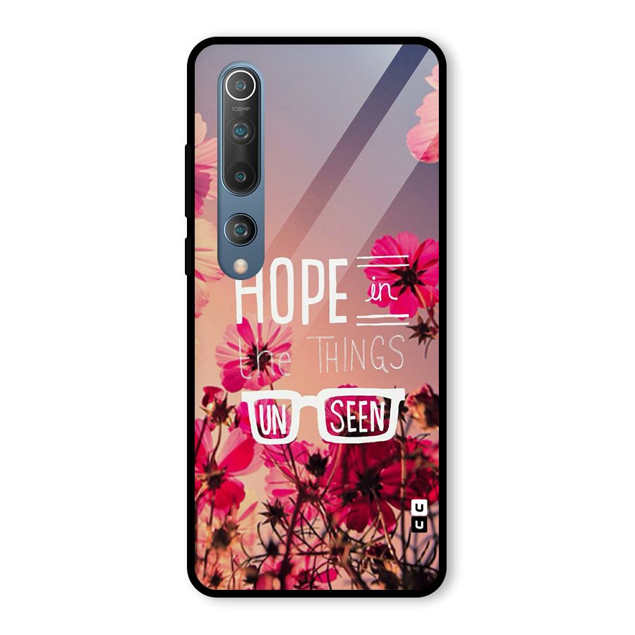 Unseen Hope Glass Back Case for Mi 10