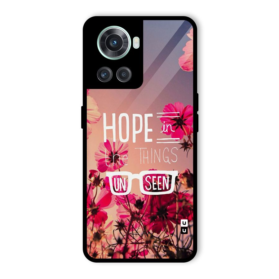 Unseen Hope Glass Back Case for OnePlus 10R