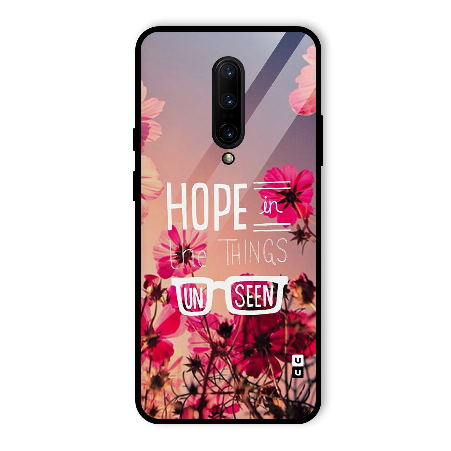 Unseen Hope Glass Back Case for OnePlus 7 Pro