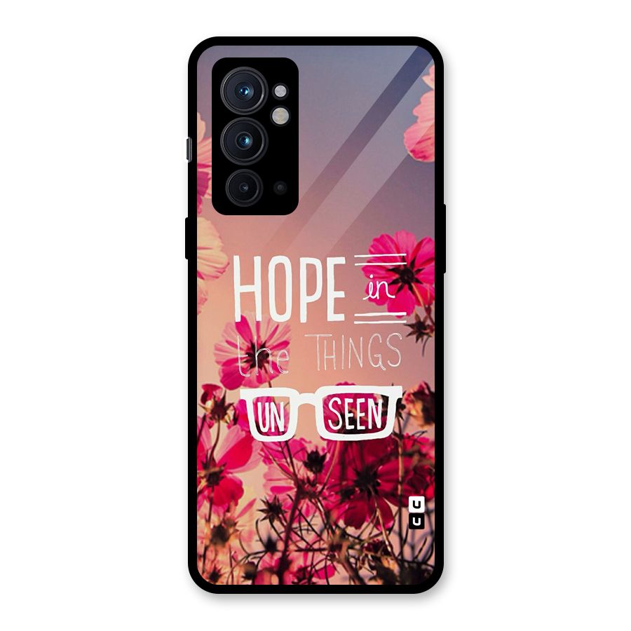 Unseen Hope Glass Back Case for OnePlus 9RT 5G