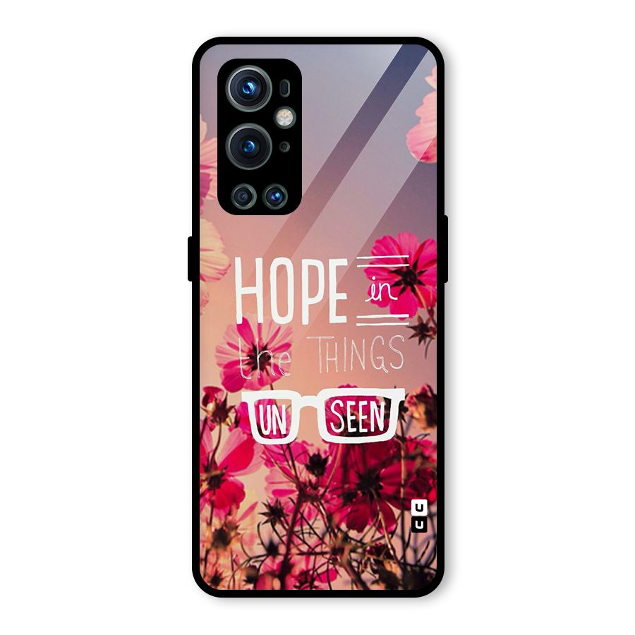 Unseen Hope Glass Back Case for OnePlus 9 Pro
