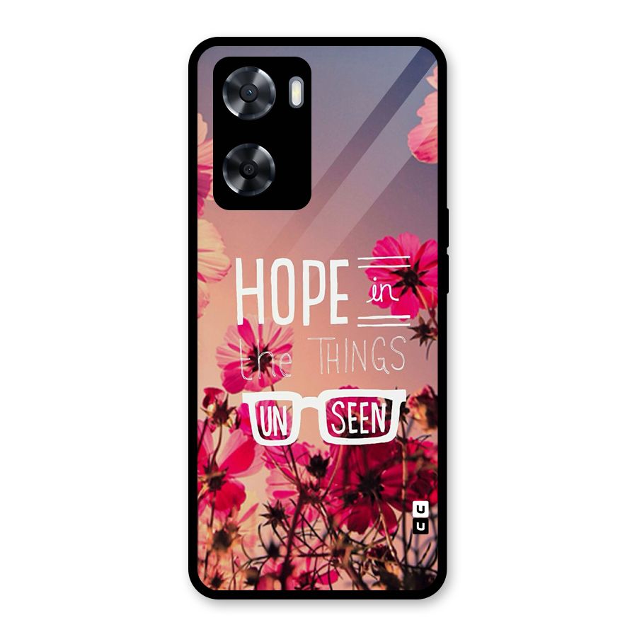 Unseen Hope Glass Back Case for OnePlus Nord N20 SE