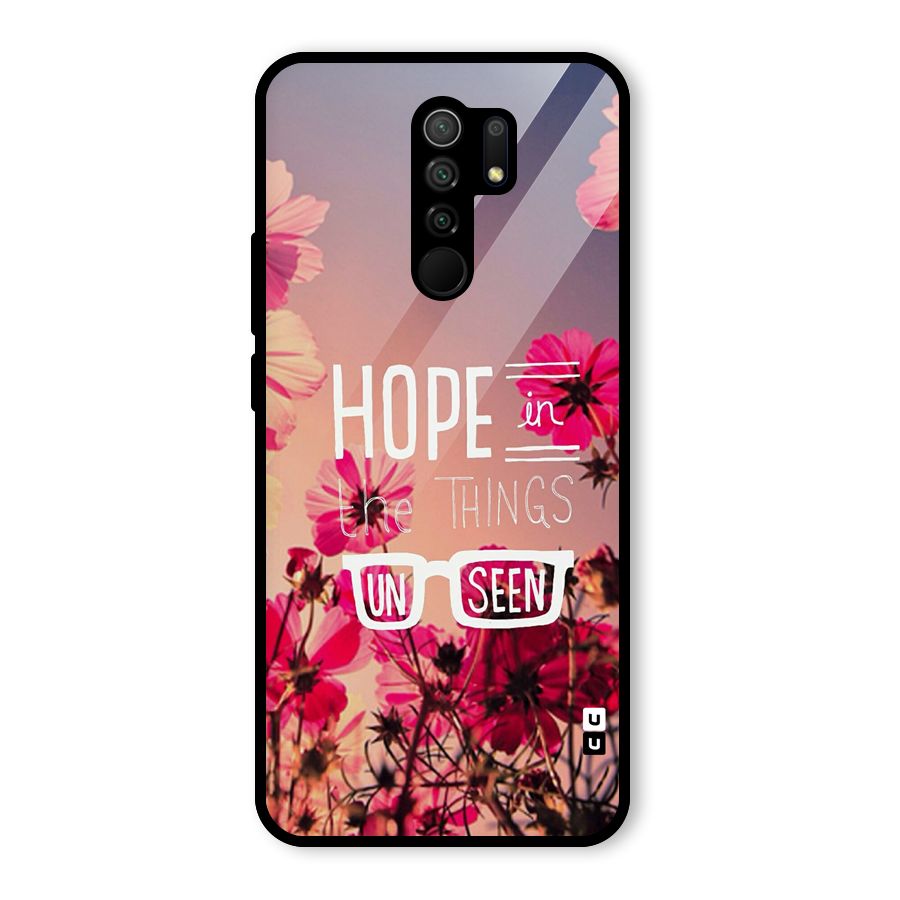 Unseen Hope Glass Back Case for Poco M2