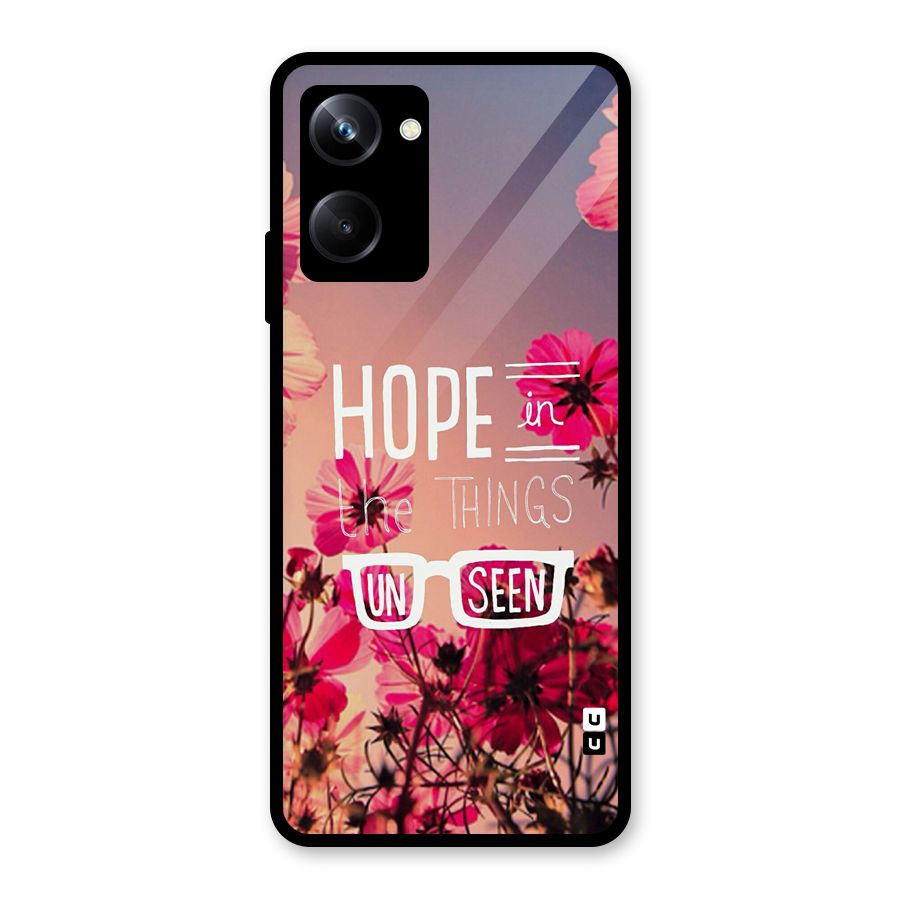 Unseen Hope Glass Back Case for Realme 10 Pro