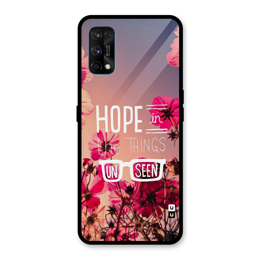 Unseen Hope Glass Back Case for Realme 7 Pro